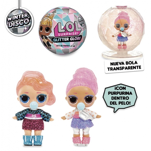 LOL Suprise Glitter Globe Dısco Bebek LLU89000561606 Karakter Oyuncak