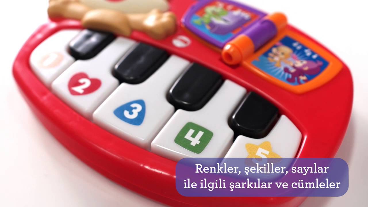 Fisher Price Eğlen ve Öğren Eğitici Köpekçiğin Piyanosu DLK19 13 Yaş